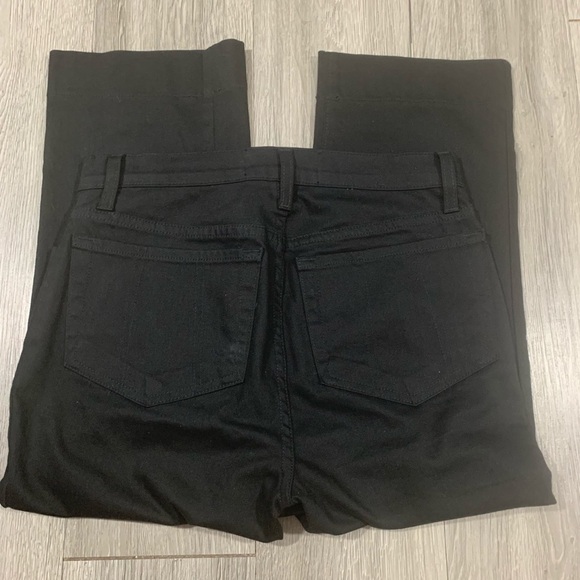 NYDJ New without Tag Black Straight Leg Denim Crop Jeans size 0P - Picture 2 of 6